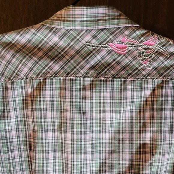 NWOT The North Face Berkeley Long Sleeve Plaid Girlfriend Shirt Size Medium - Picture 3 of 12